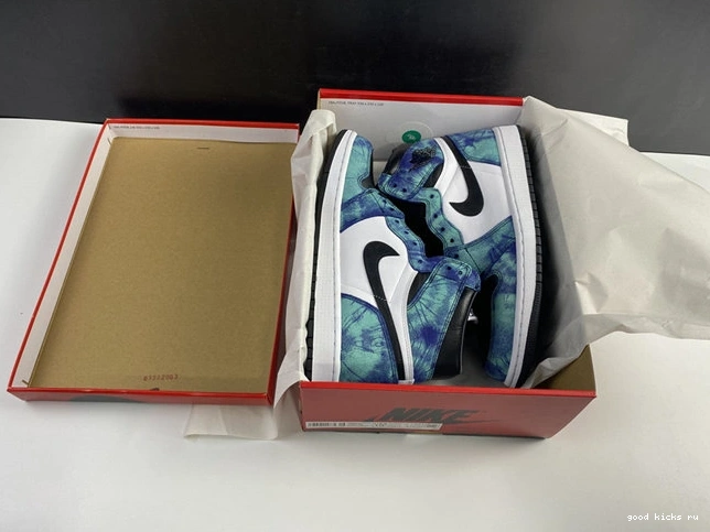 Retro CD0461- 3613 RelaxedFit Tie Dye Jordan1 1027